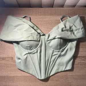 Windsor pastel green corset